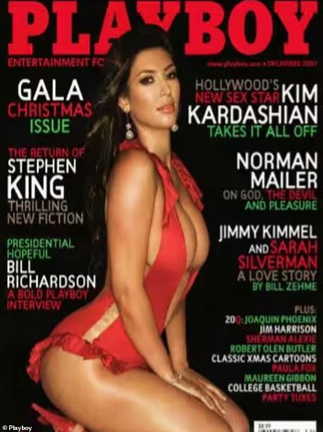 Kanye forderte Kylie Jenners ehemalige Assistentin Victoria Villarroel auf: „Lassen Sie sich nicht von Kris zum Playboy zwingen, so wie sie es bei Kyle und Kim getan hat.“  Kim war 2007 auf dem Cover des Playboy abgebildet