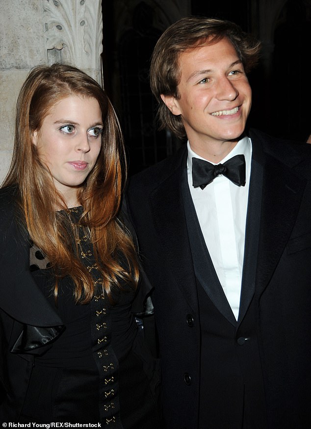 The Duchess of York, in particular, was said to have felt as though she had lost a son when they broke up, who she had nicknamed 'Mr Smiley'. Pictured together in 2009