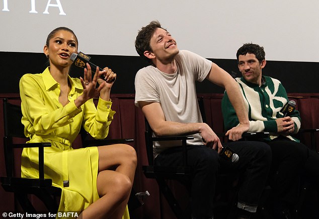 Speaking to Vogue , Zendaya also admitted her nervousness at the spotlight Challengers put her in - as she explained why it's such an exceptionally different project for her. Pictured with her costars