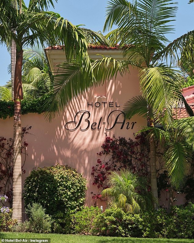 In California, The Beverly Hills Hotel, Post Ranch Inn, SingleThread Inn, Hotel Bel-Air (seen), Auberge du Soleil, Meadowood Napa Valley and Canyon Ranch Woodside all got Three Keys