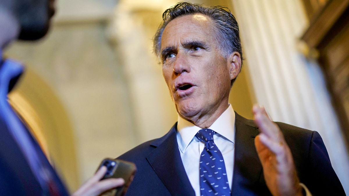 Der republikanische Senator von Utah, Mitt Romney