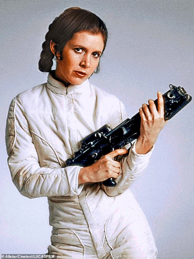 Carrie Fisher spielte 1980 die Rolle der Prinzessin Leia in „Star Wars – Das Imperium schlägt zurück“.