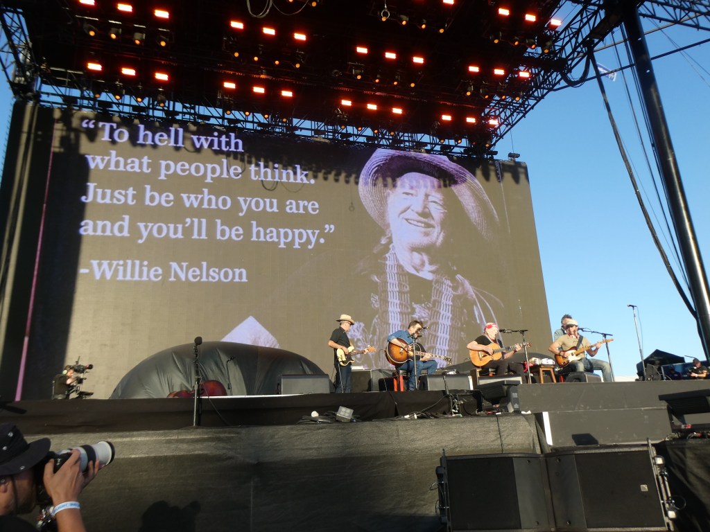 Willie Nelson & Familie bei Stagecoach
