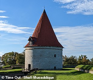Das Schloss Kuressaare auf der Insel Saaremaa