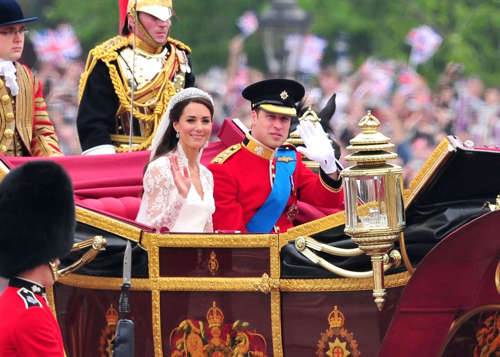 Feature Prinz William und Kate Middleton teilen ein noch nie zuvor gesehenes Hochzeitsporträt zum 13. Hochzeitstag von Millie Pilkington