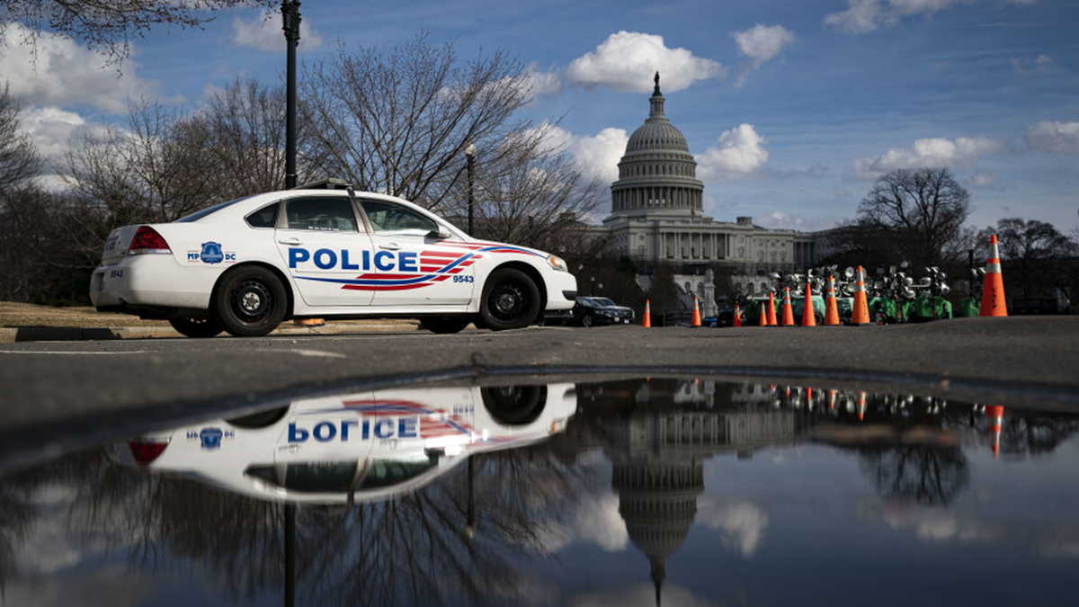 Fahrzeug der Metropolitan Police Department in DC