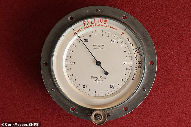 Ein Barometer, das der berühmte Entdecker Sir Ernest Shackleton auf seiner letzten Expedition verwendete, wird später in diesem Monat versteigert – und könnte 8.000 Pfund einbringen