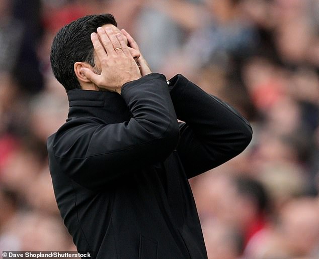 Arsenals Titelmut wird erneut in Frage gestellt, nachdem Mikel Artetas Team gegen Aston Villa verloren hat