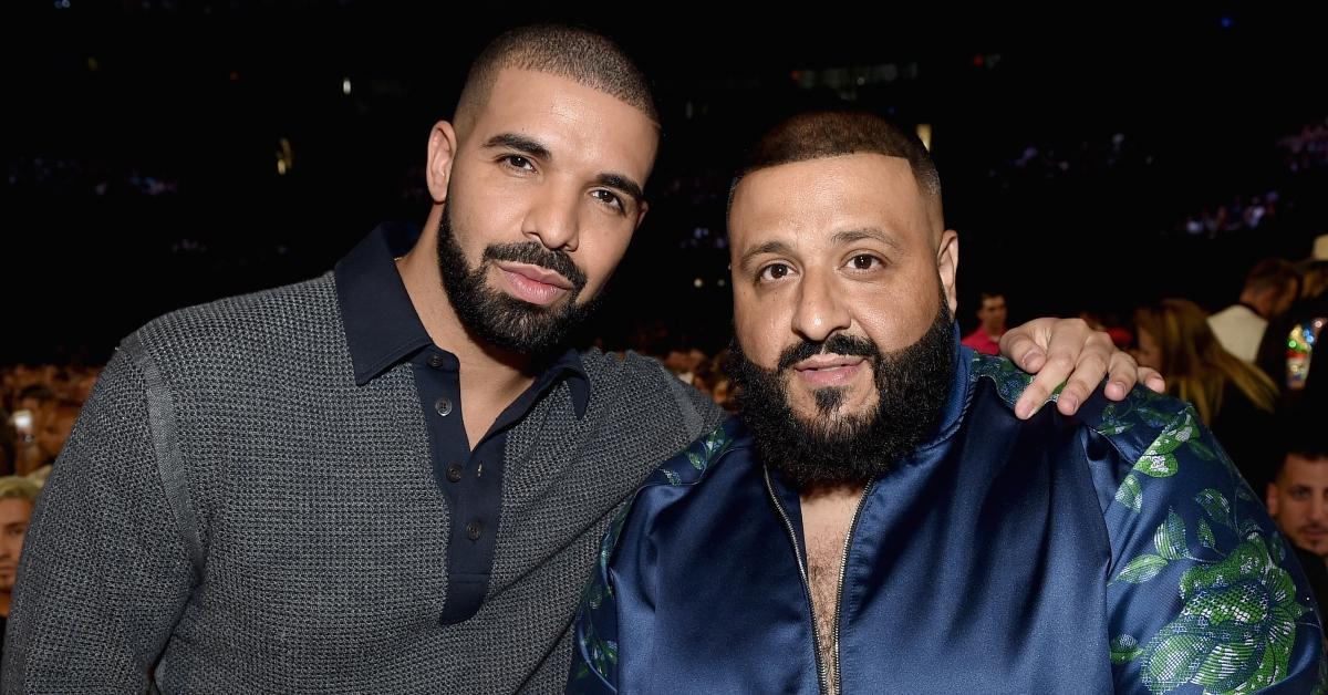 Drake (l.) und DJ Khaled nehmen am 21. Mai 2017 an den Billboard Music Awards 2017 in der T-Mobile Arena teil.