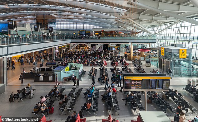 Der Flughafen London Heathrow (im Bild), der auf Platz vier liegt, ist im letzten Jahr um vier Plätze nach oben gerückt, da er zuvor Platz acht innehatte