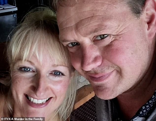 Cheryl Gabriel-Hooper (links), 51, wurde im Januar 2018 vor den Augen ihrer 14-jährigen Tochter Georgia von ihrem entfremdeten Ehemann Andrew Hooper (rechts) zweimal mit einer doppelläufigen Schrotflinte erschossen