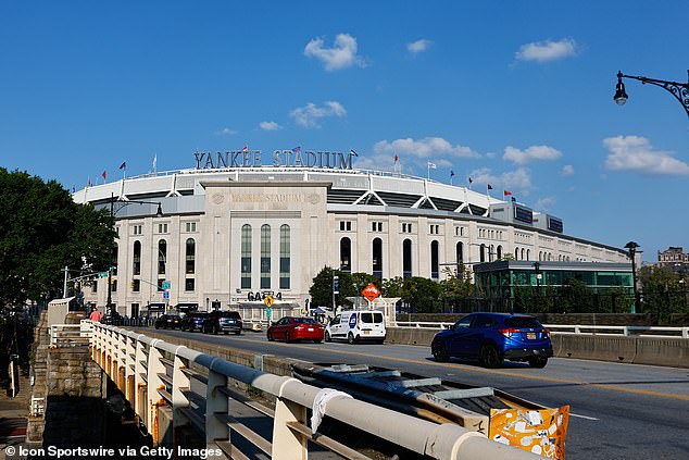 Im Yankee Stadium (hier im Jahr 2023 abgebildet) findet am Freitag das Heimspiel gegen die Blue Jays statt