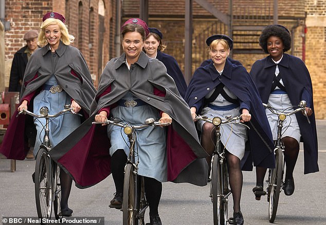 Call the Midwife which screened 12 series, is based on the real-life memoir of Jennifer Worth, who worked as a domiciliary midwife in London's Docklands in the 1950s