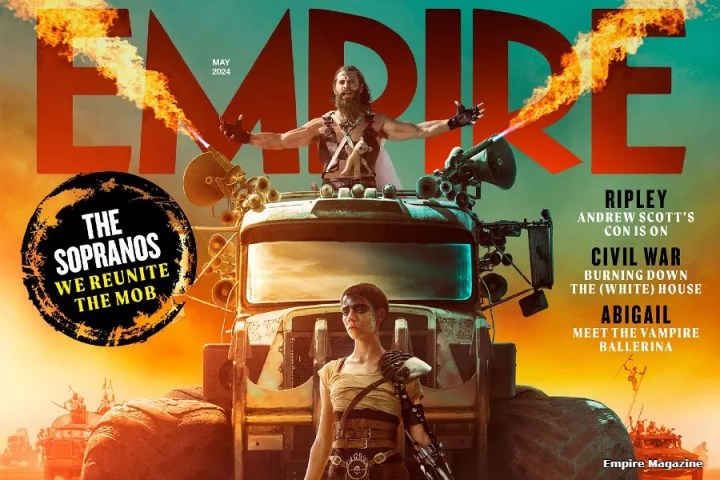 Das Cover des Empire-Magazins mit Anya Taylor-Joy und Chris Hemsworth. 