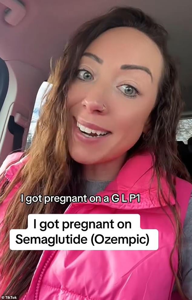 Eine TikTokerin enthüllte, wie sie während der Einnahme von Ozempic schwanger wurde.  Sie sagte, sie habe die Einnahme sofort abgebrochen, als sie es merkte