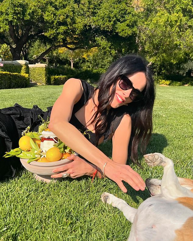 Die neueste Influencerin, die mit der süßen Marmelade posiert, ist Meghan’s Suits-Co-Star Abigail, 42, die auf Instagram ein Foto aus einem üppigen Garten mit der Erdbeermarmelade in der Hand gepostet hat