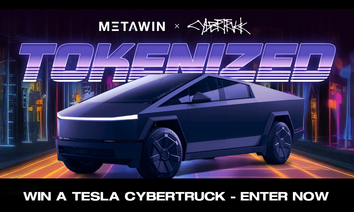 MetaWin startet innovativen TOKENIZED Tesla Cybertruck-Wettbewerb auf Layer-2-Blockchain, Base