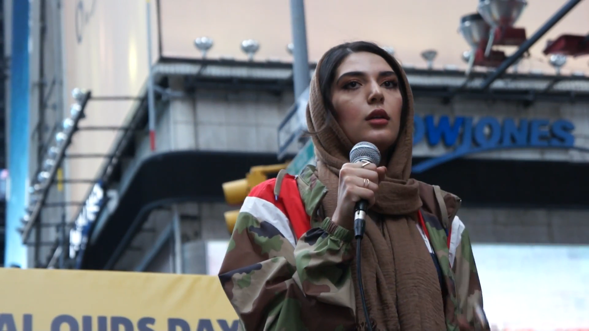 Nerdeen Kiswani, Anti-Israel-Aktivistin