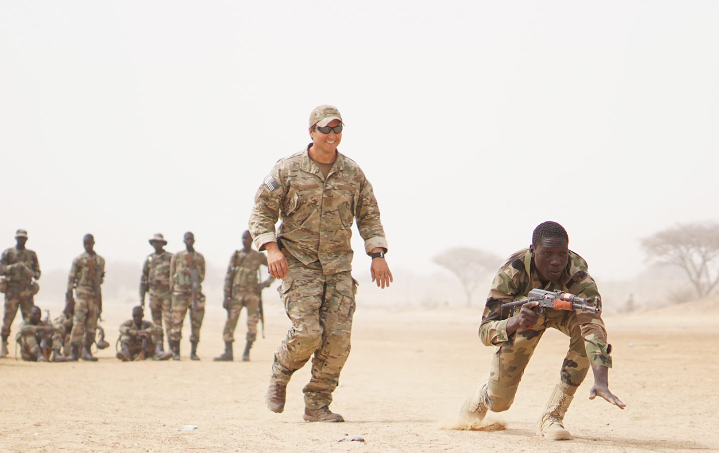 Die US-Armee trainiert nigerianische Soldaten