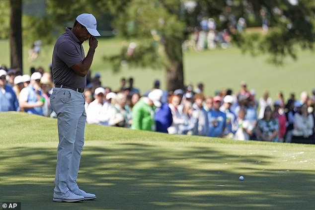 Der längste Tag von Tiger Woods im Augusta National war ein Kampf zwischen Licht und Dunkelheit