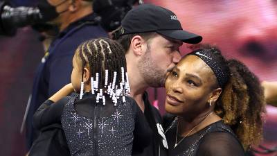 Ihr größter Fan!  Alexis Ohanian unterstützt Serena Williams im Endspiel