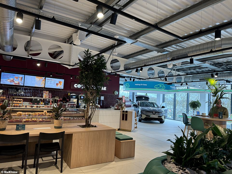 Inside the Forecourt you can get food and drink at Costa, use the washroom facilities, do some work in the lounge area, make use of the free Wi-Fi or book a meeting room