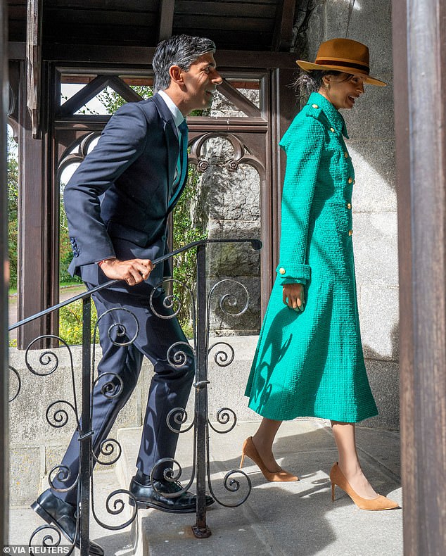 Prime Minister Rishi Sunak and his wife Akshata Murty were guests at Balmoral in September last year, as they marked a year since the death of the Queen as guests of the King
