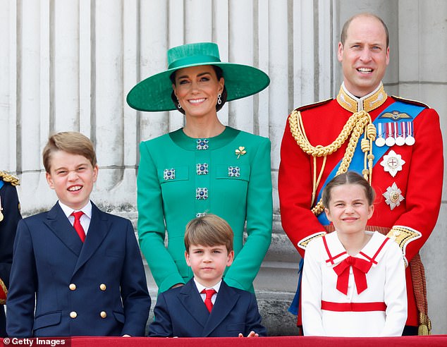 Die 42-jährige Prinzessin von Wales wurde im Dezember 2023 von ihren beiden jüngsten Kindern zu einem „heimlichen Besuch“ in den Elstree Studios in Hertfordshire begleitet