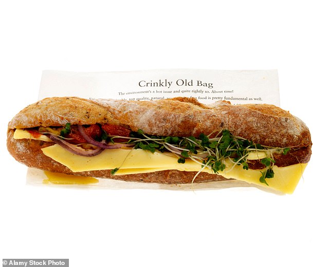 Vornehmes Sarnie: Pret's Cheddar-Baguette ist etwas besser als ein durchschnittliches Supermarkt-Sandwich – aber der Preis von 4,50 £, der durch das Treueprogramm auf 3,60 £ reduziert wurde, hinterlässt einen bitteren Beigeschmack