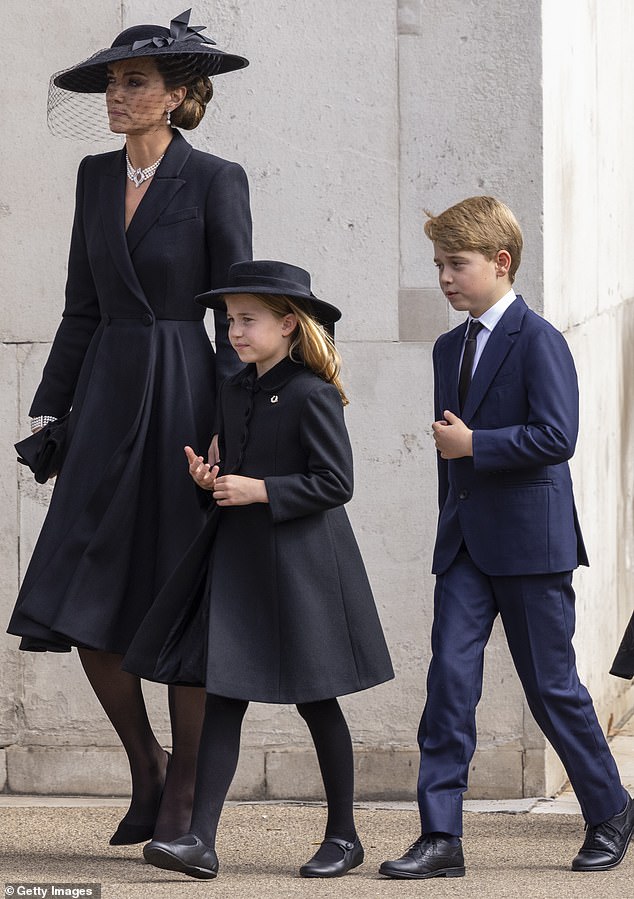 She was also in attendance at Elizabeth's funeral in 2022, alongside with her older brother George