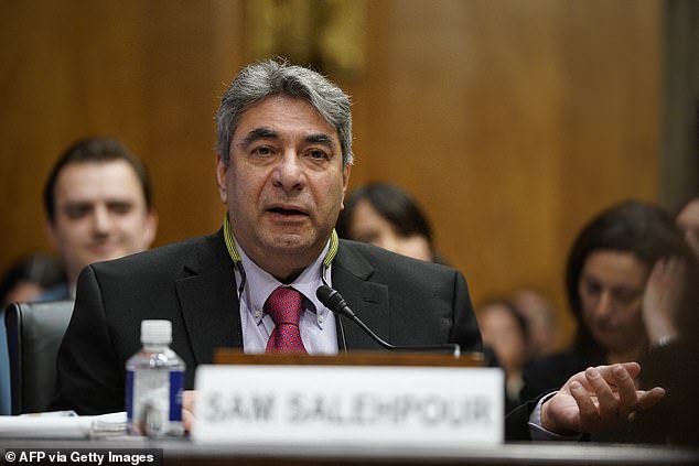 Boeing-Ingenieur Sam Salehpour sagt vor dem Untersuchungsunterausschuss für innere Sicherheit und Regierungsangelegenheiten des US-Senats aus