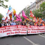 Tausende protestieren gegen Gehälter, Gaza bei Märschen zum 1. Mai in Frankreich