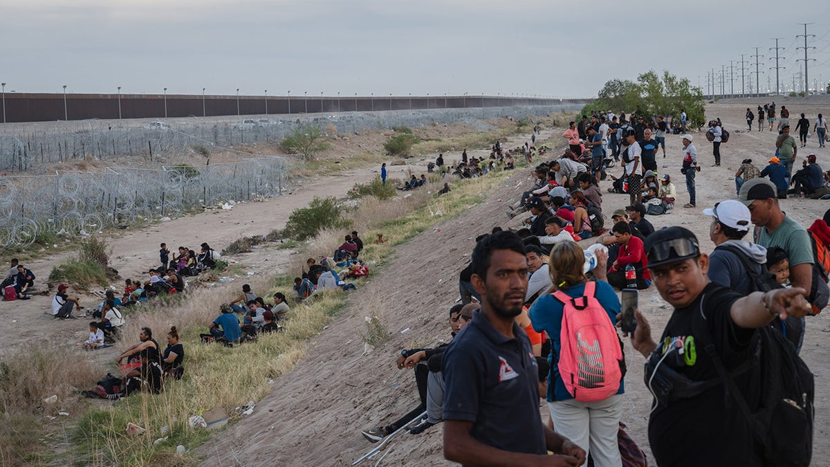 Migranten in Mexiko vor der Einreise in die USA