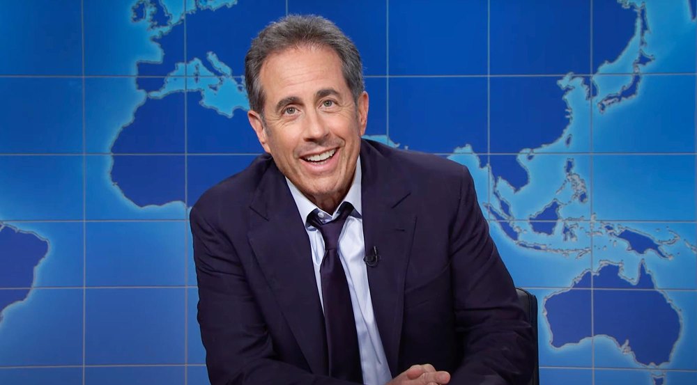Jerry Seinfeld besucht SNL, um Ryan Gosling auf urkomische Weise Ratschläge zu geben, wie man zu viel Presse macht