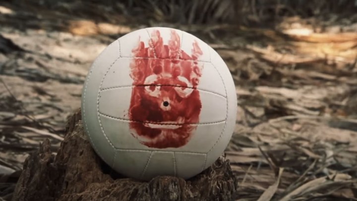 Wilson, ein Volleyballspieler, der in „Cast Away“ mitspielt.