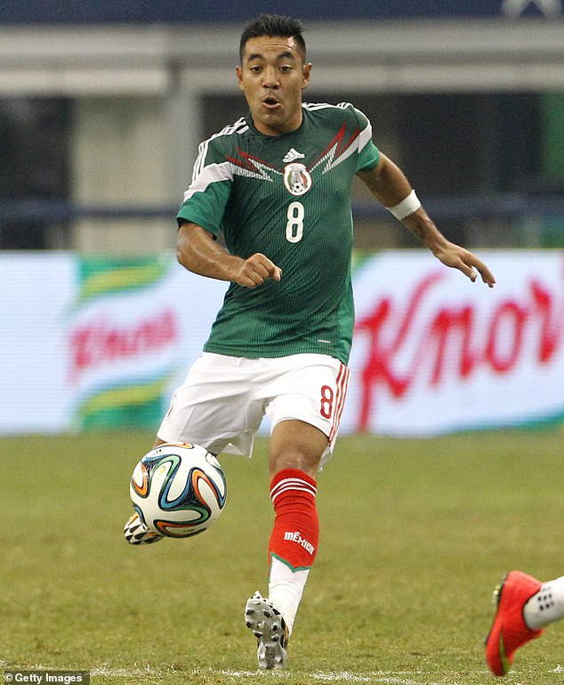 Marco Fabian war mehrere Jahre lang eine tragende Säule im Mittelfeld der mexikanischen Nationalmannschaft