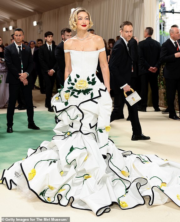 NEW YORK, NEW YORK - MAY 06: Gigi Hadid attends The 2024 Met Gala Celebrating "Sleeping Beauties: Reawakening Fashion" at The Metropolitan Museum of Art on May 06, 2024 in New York City. (Photo by Dimitrios Kambouris/Getty Images for The Met Museum/Vogue)