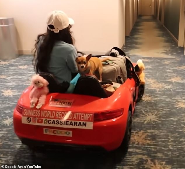 In einem Vlog gab Cassie zu, dass nicht alle Hotelmitarbeiter von dem Vorgang begeistert waren, wie das Paar ihre Spielzeugautos durch die Hotels und in die Zimmer schob