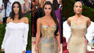 Kim Kardashians Met Gala blickt durch die Jahre 532