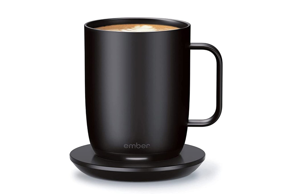 A self-heating Ember coffee mug