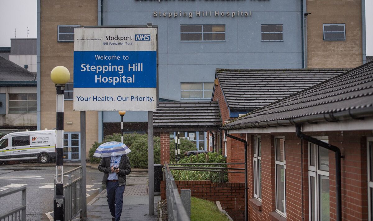 Stepping Hill Hospital in Stockport.