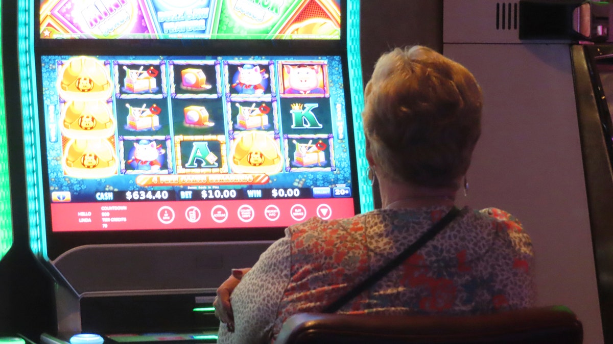 Spieler im Atlantic City Casino