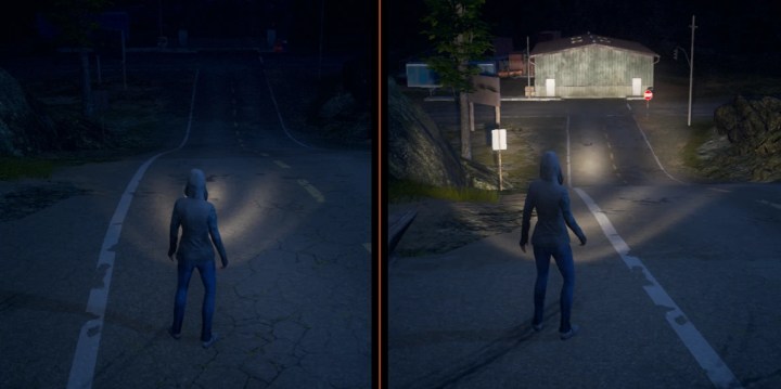 Ein Vergleich der Taschenlampenbeleuchtung in State of Decay 2.