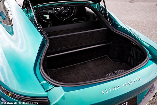 Boot space for a sports car of this ilk is pretty impressive. There's 235 litres of storage capacity, which is on par with some practical superminis