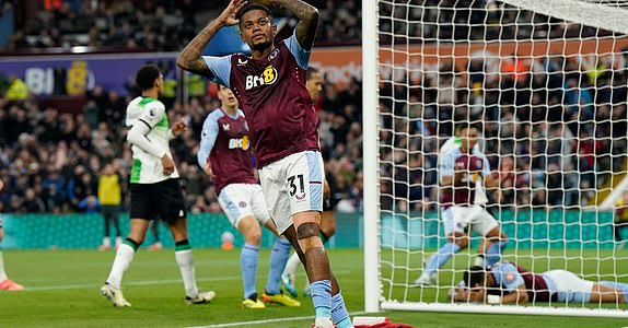 Alamy Live News. 2X693XT Birmingham, UK. 13th May, 2024. Leon Bailey of Aston Villa reacts to a missed chance during the Premier League match at Villa Park, Birmingham. Picture credit should read: Andrew Yates/Sportimage Credit: Sportimage Ltd/Alamy Live News This is an Alamy Live News image and may not be part of your current Alamy deal . If you are unsure, please contact our sales team to check.