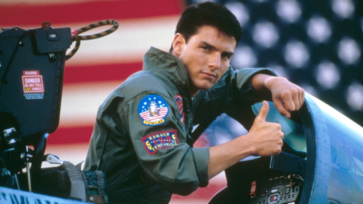 Tom Cruise am Set von "Top Gun: Maverick"