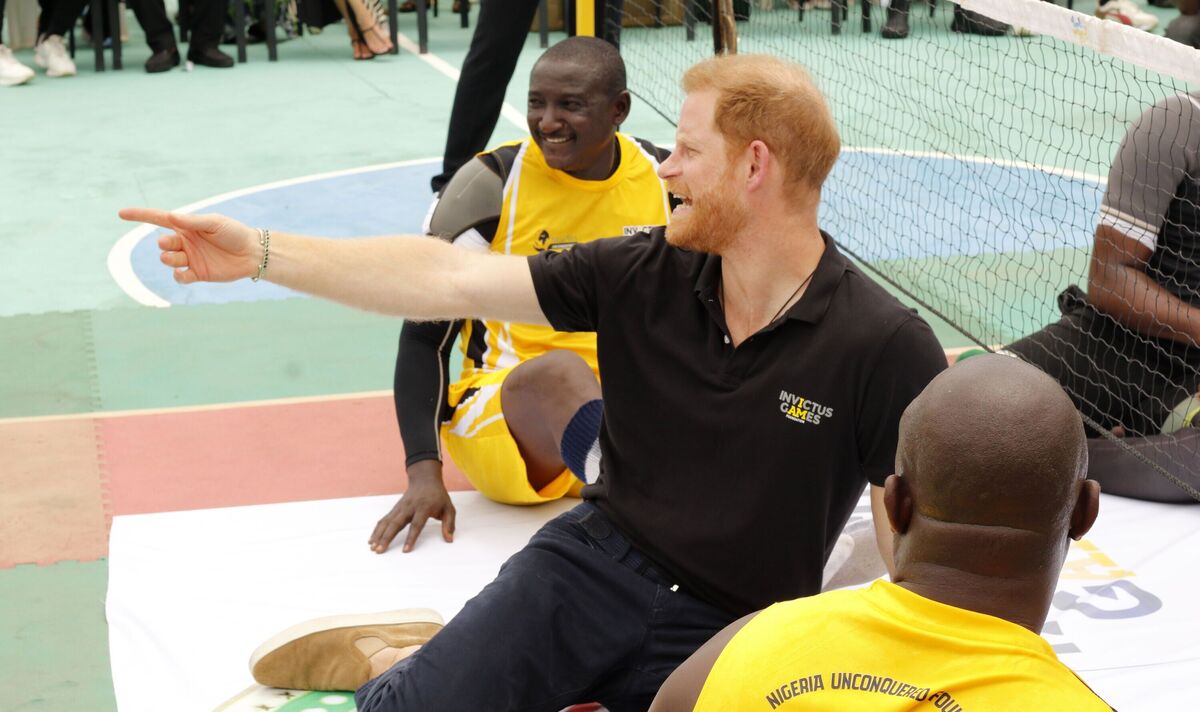 Prinz Harry und Meghan Markle besuchen Nigeria im Rahmen der Jubiläumsfeierlichkeiten der Invictus Games