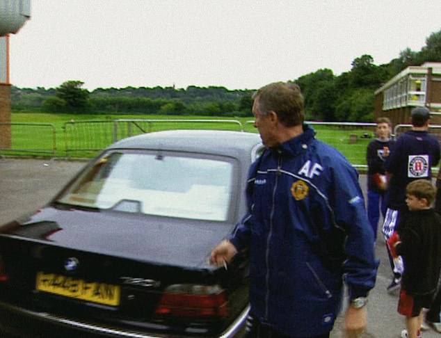There is some great archive footage, including Sir Alex Ferguson at the Cliff training ground