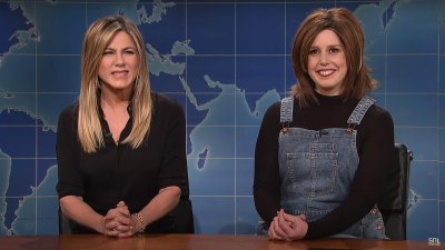 Stars, die auf die Parodie im Saturday Night Live 653-Feature reagierten