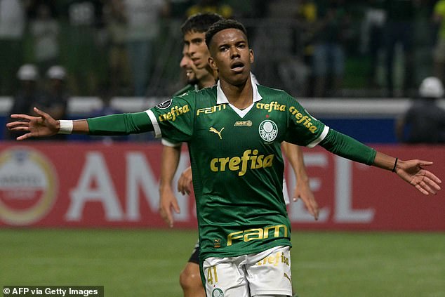 Chelsea hat Gespräche mit Palmeiras über einen Deal für den 17-jährigen Estevao Willian aufgenommen